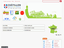 Tablet Screenshot of chatillon-sur-chalaronne.fr